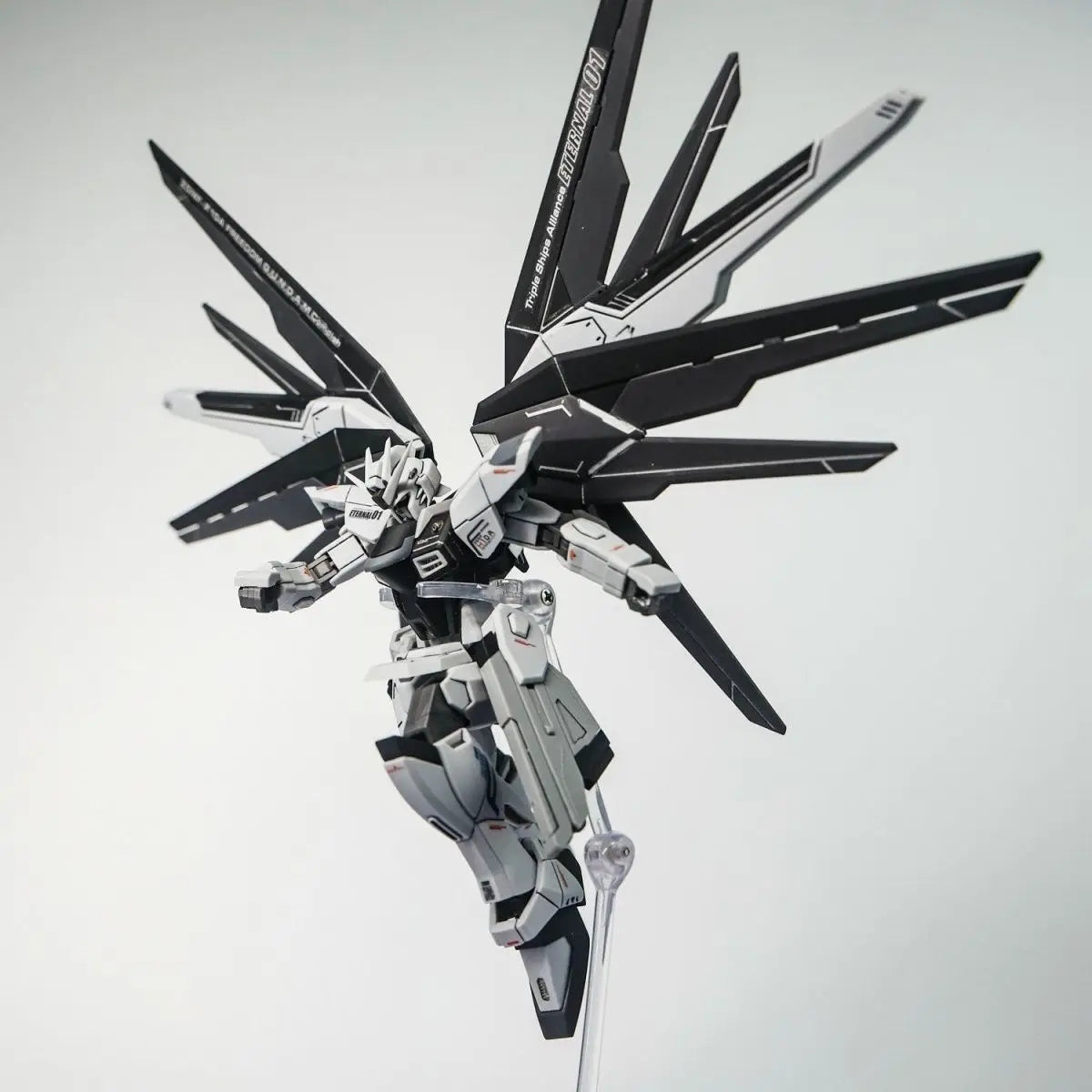 JMS HG 1/144 ZGMF-X10A Freedom Assembled Model Kit Blue Cherry Unstarted Colors Fixed Version Collectible Model Ornament Gift