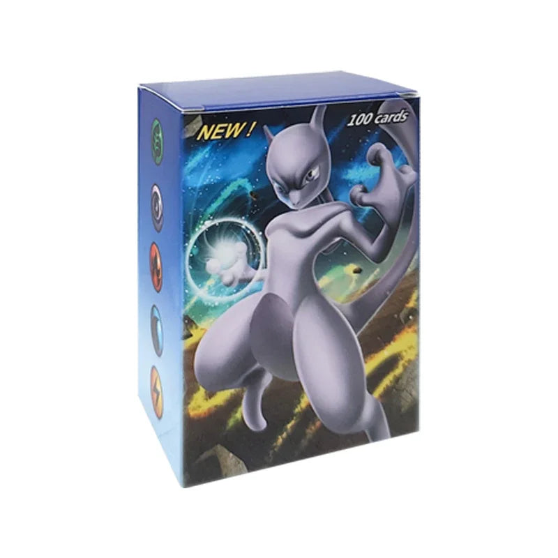 Pokemon 100pcs EX Cards/box English Shining Energy Battle Toys Trading Card Game For Kids Boys Gift