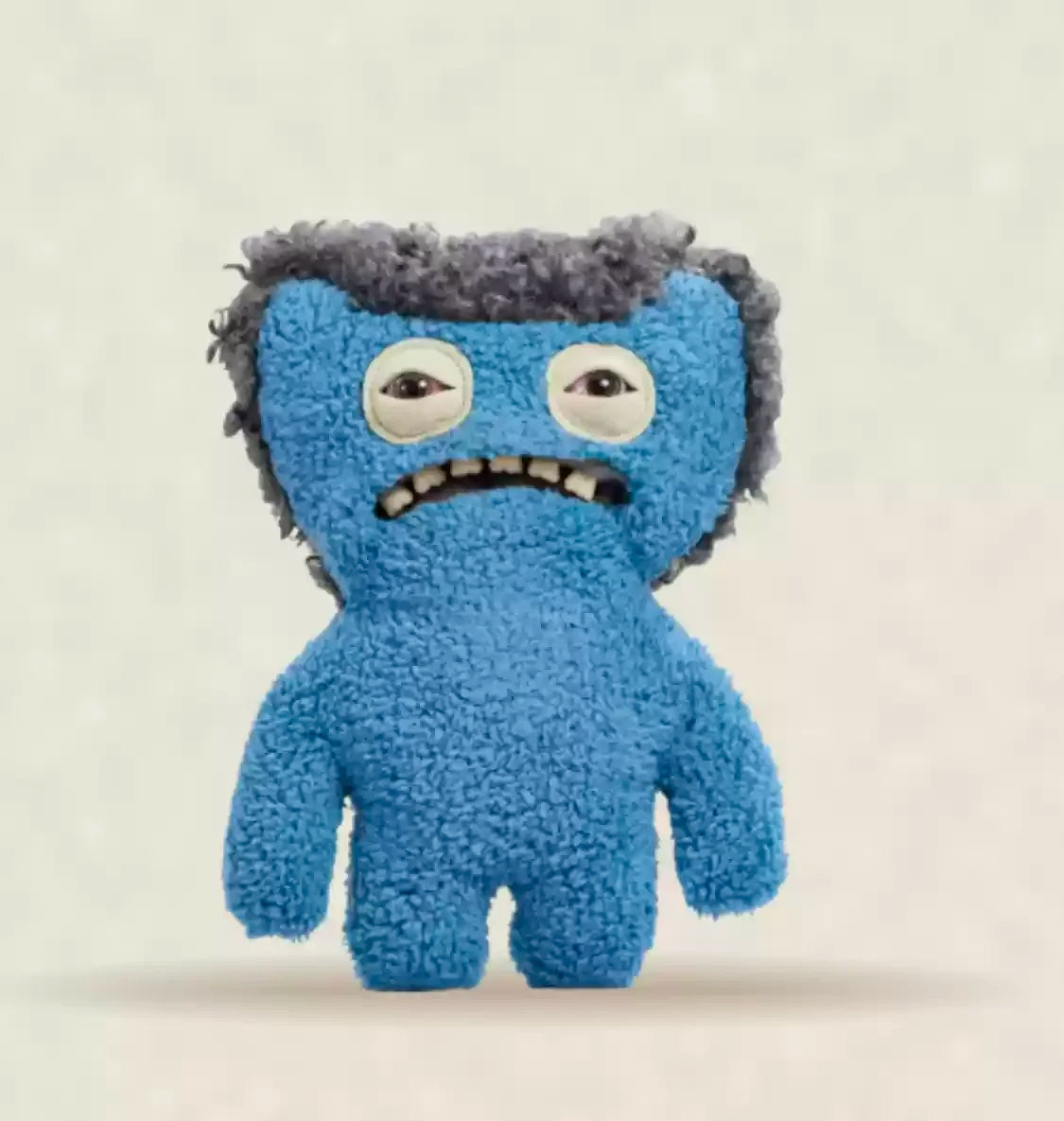British Original Genuine Fuggler Limited Rare Funk Tooth Baby Tooth Monster Plush Toy Ugly Funny Doll Creative Friend Gifts