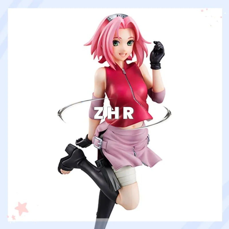 GALS NARUTO Shippuden Haruno Sakura Anime Figure Model Toy for Boy Action Figures Collection Pvc