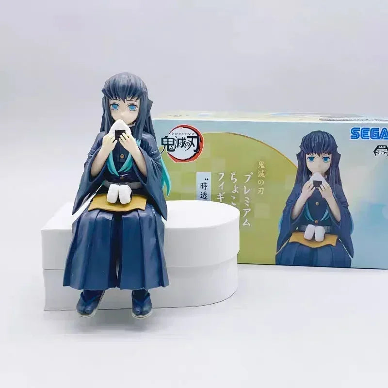 Demon Slayer Tokitou Muichirou Premium Chokonose Figure Original Anime Figure Collectible Model Toy Kid Xmas Gifts