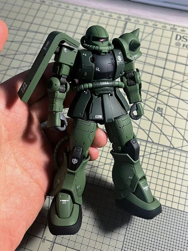 Weimei Wm Hg 1/144 Cucuruz Doans Zaku Ms-06f Battle Damaged Assembly Model Kit Action Figure Plastic Model Custom Toys Gifts