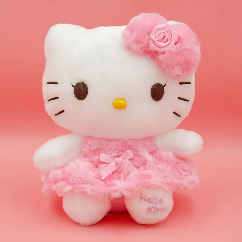 30cm Hello Kitty Plush Doll Kids Toy Home Decor Sleeping Accompany Comfort Doll Girls Gift Sanrio My Melody Plushie Peluche Doll