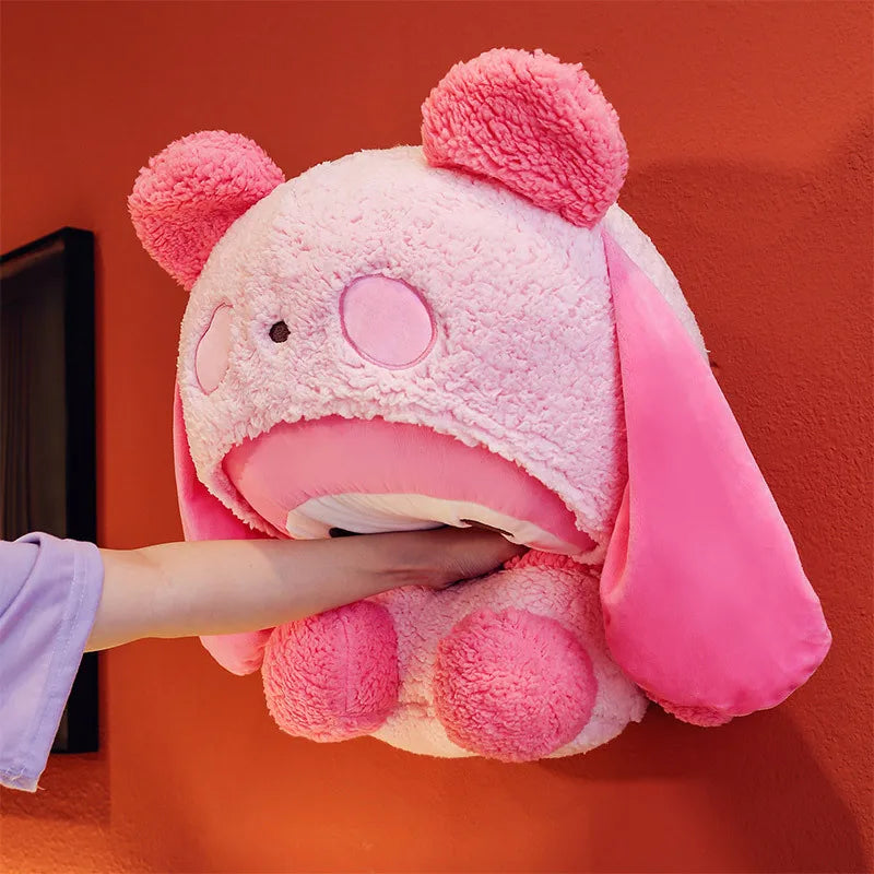Giant My Melody Plush Cosplay Panda SANRIO Room Decor Kawaii Accessories Hello Kitty Peluches Soft Anime Plushie Toys for Girls