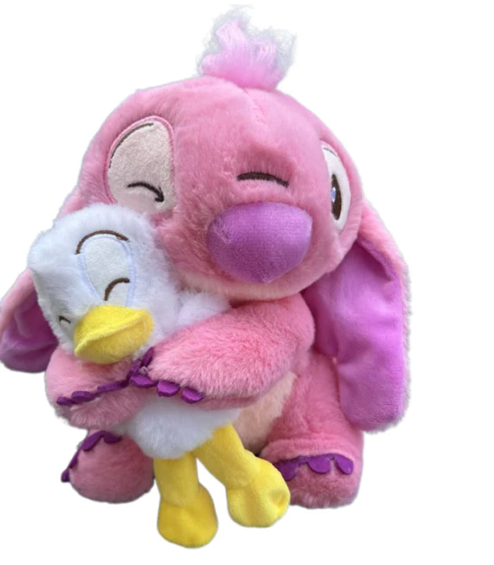 20cm Disney Plush Doll Stitch Lilo Doll Cute Duck Stitch Plush Stuffed Toy Christmas Children's Birthday Gift Kawaii Toys