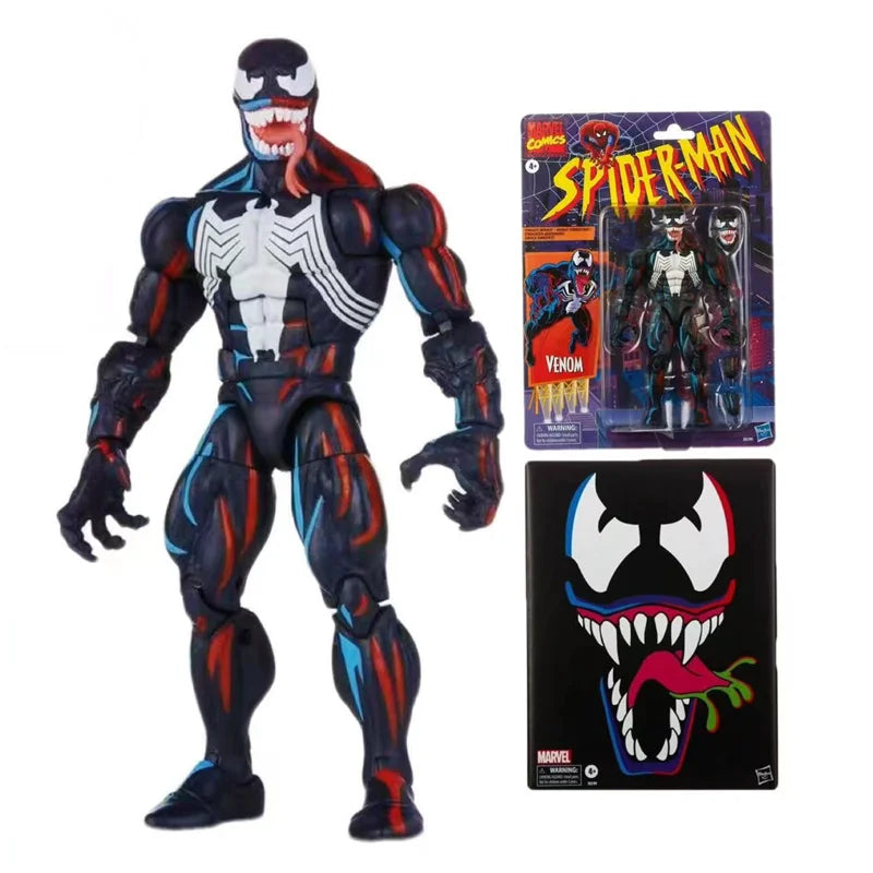 ML Legends Venom Action Figure Model Toy  Spider Man 6 Inch Sdcc Limited Edition Figures Packaging Box Collectible Gift