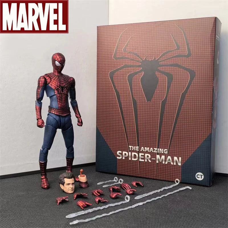 CT Mafex 147 Venom Action Figure Model Toy 1/12 High-quality Venom Spiderman Symbiotic Body Figures Collectible Ornaments Gifts