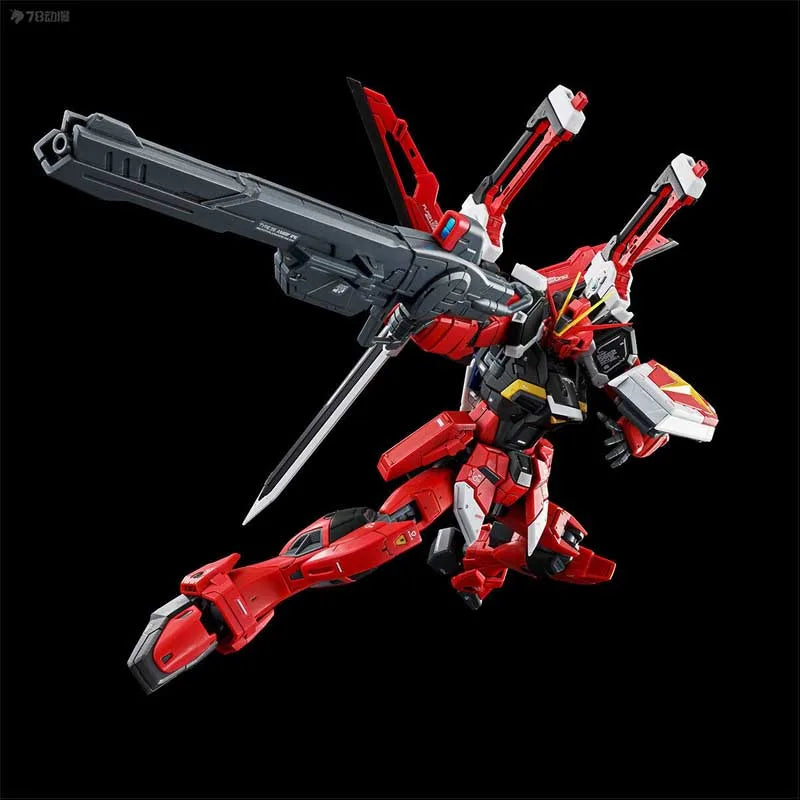 Bandai Original MODEL KIT GUNDAM RG 1/144 SWORD IMPULSE GDAM SPEC II Anime Action Figure Assembly Model Toy Model Gifts For boys