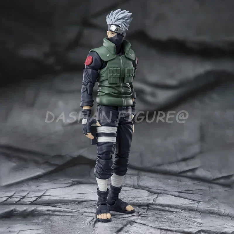 Shf Naruto Hatake Kakashi Action Figure PVC Collection Anime Naruto Shippuden Namikaze Minato Figurine Movable Model Toys Gifts