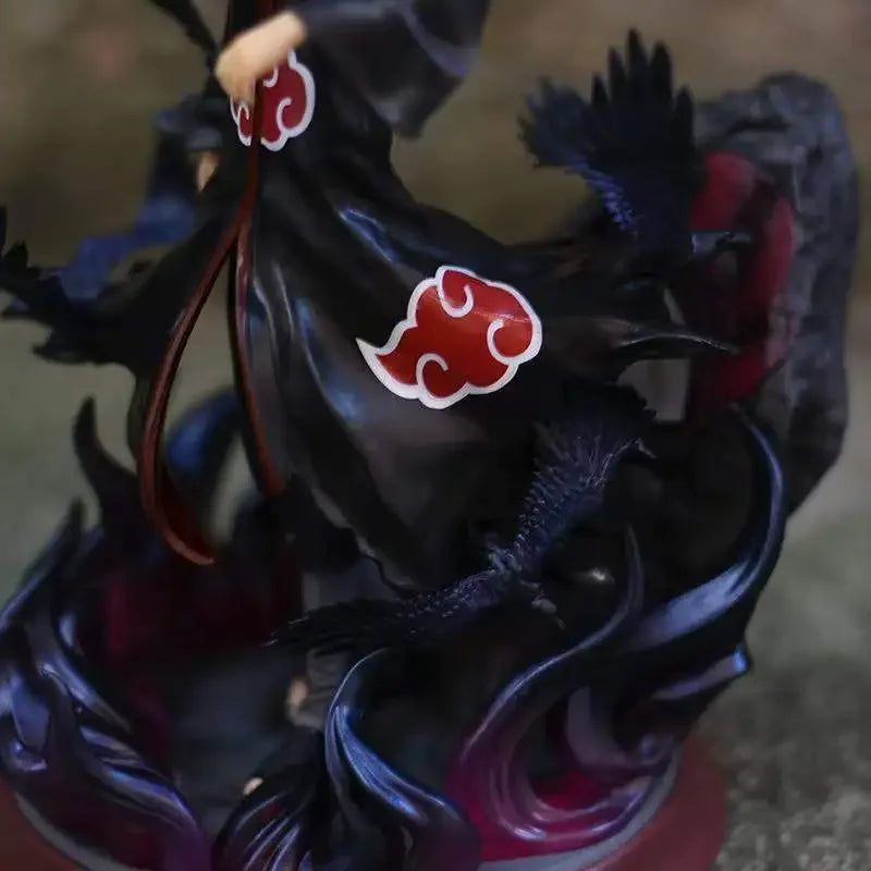 Shippuden Anime Figure Akatsuki GK Uchiha Itachi Tsukuyomi Manga Statue PVC Action Figure Collectible Model Toys Doll
