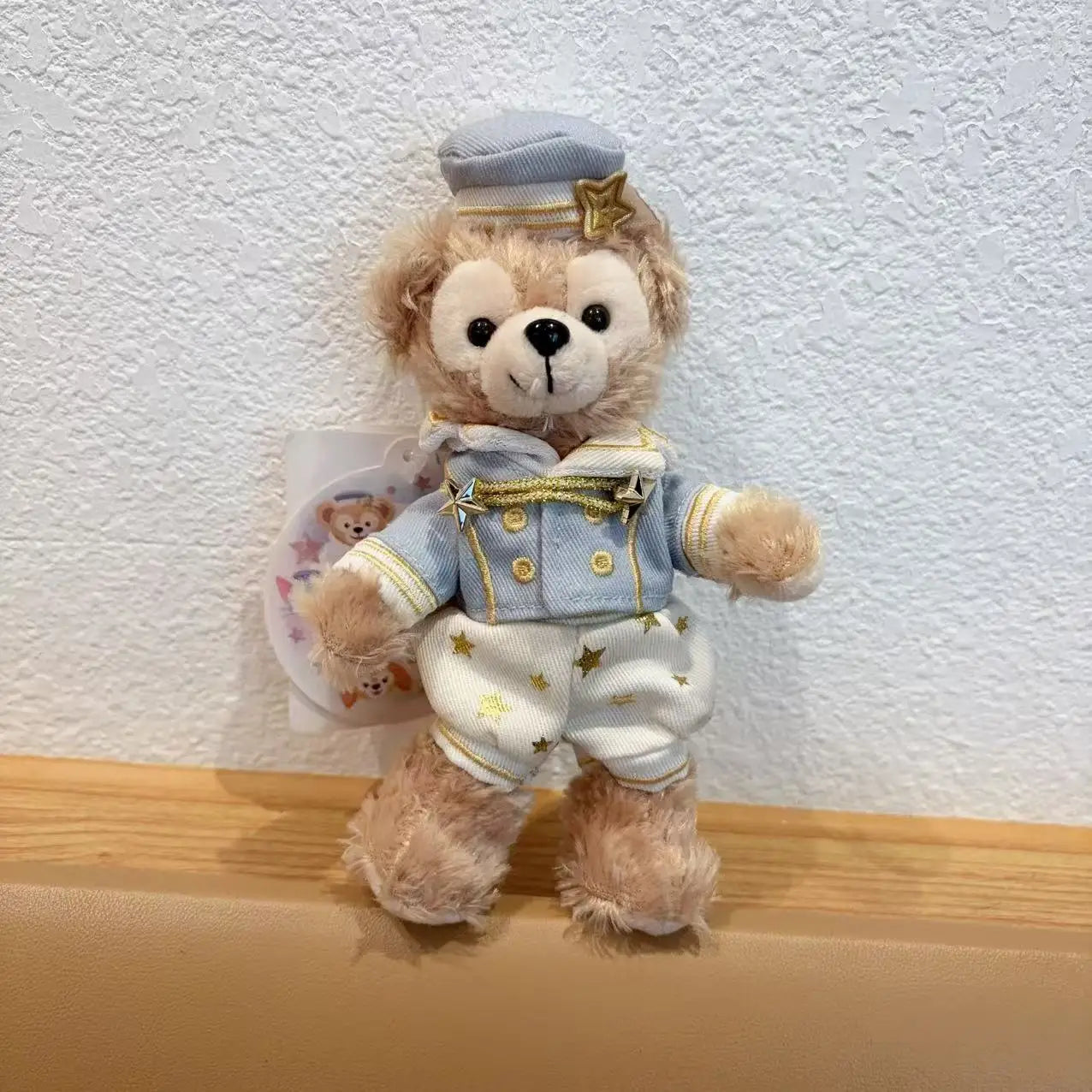 Disney Stellalou Duff Anime Figure Plush Keychain and Bag Pandent Stuffed Animals Rabbit and Bear Peluche Bag Decorations