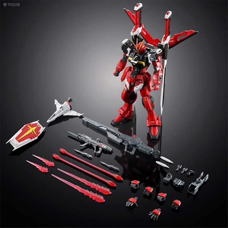 Bandai Original MODEL KIT GUNDAM RG 1/144 SWORD IMPULSE GDAM SPEC II Anime Action Figure Assembly Model Toy Model Gifts For boys