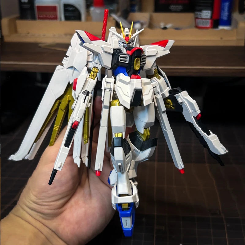 GAOGAO HG 1/144 Assembly Model Kit Infinite Justice Type 2 FREEDOM  Collection Robot Action Figures Plastic Model Toy Gifts