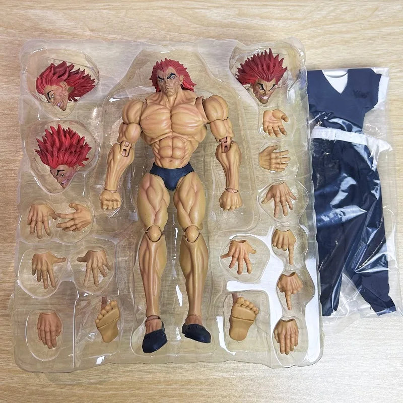 17cm Ko St Storm Toys Baki Hanma Action Figure Fighting Anime BAKl Kibk Son Of Ogre Figurine Collectible Model Dolls Toy Gifts