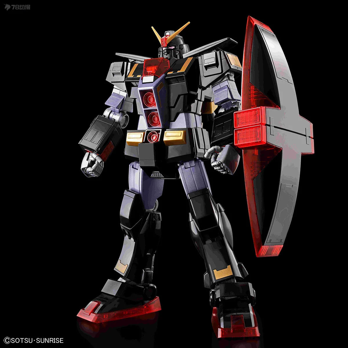 BANDAI Anime Figure HG MRX-009 PSYCHO GUNDAM (METALLIC GLOSS INJECTION) Assembled Model Joints Movable Toy