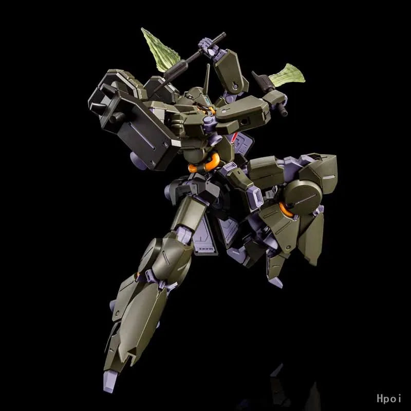Bandai Original MODEL KIT GUNDAM HG REBEN-WOLF Anime Action Figure Assembly Model Toys  Model Gifts for Boys Foam Box Packing