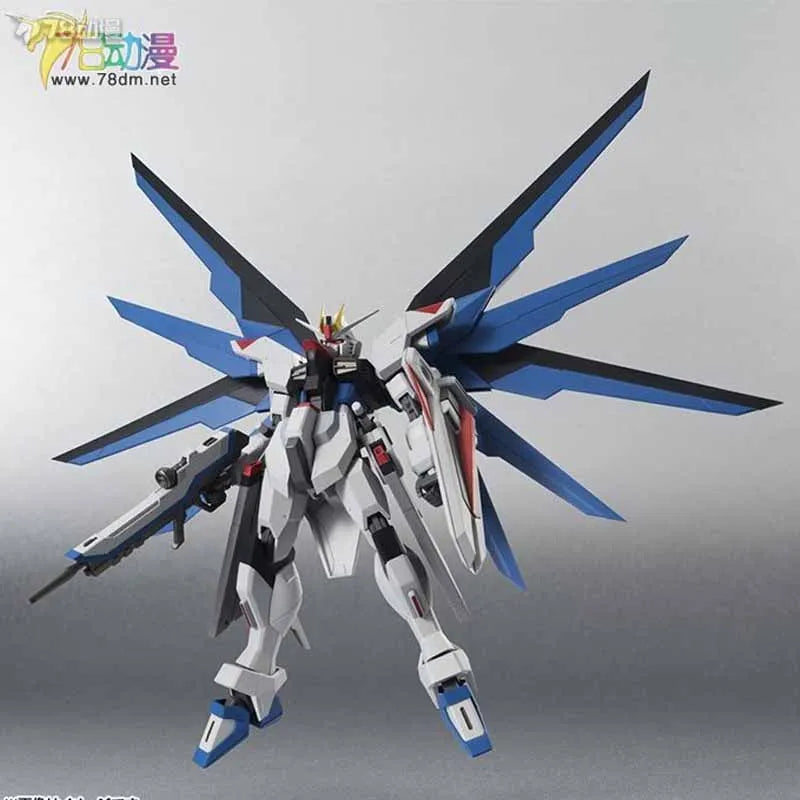 Bandai Original MODEL KIT ROBOT SPIRITS FREEDOM GUNDAM Action Figure Model Toys Gifts For boys Collectible Foam box sends