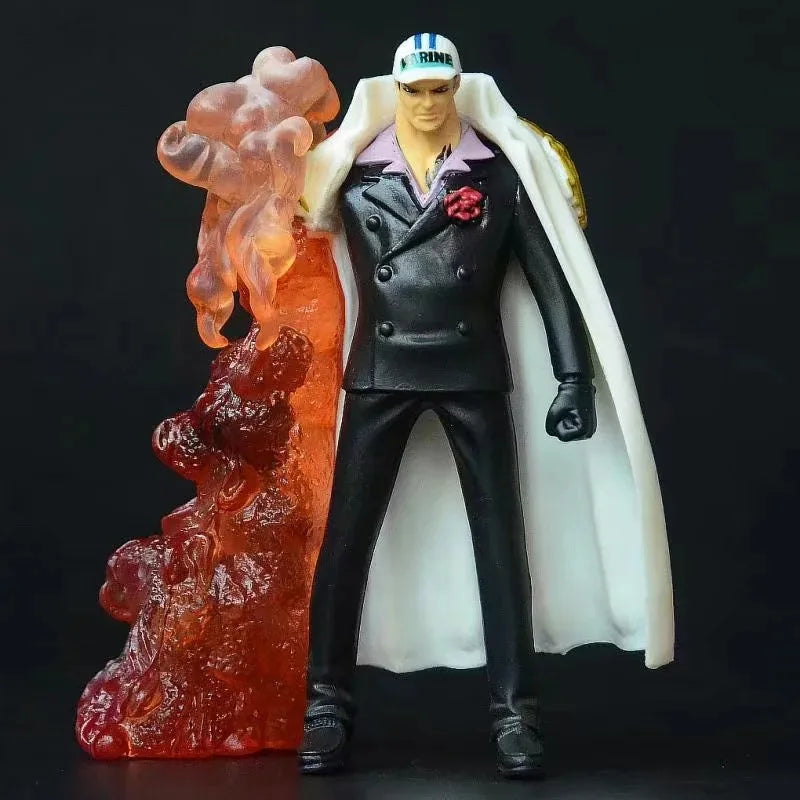 Anime One Piece Portgas D Ace Edward Newgate Sakazuki Borsalino Battle Ver. PVC Action Figure Statue Collectible Model Toys Doll