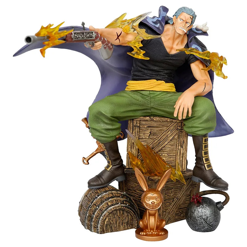 Anime ONE PIECE Untouchable Right-hand Men Ben Beckman Battle Ver. PVC Action Figure Statue Collection Model Kids Toys Doll Gift