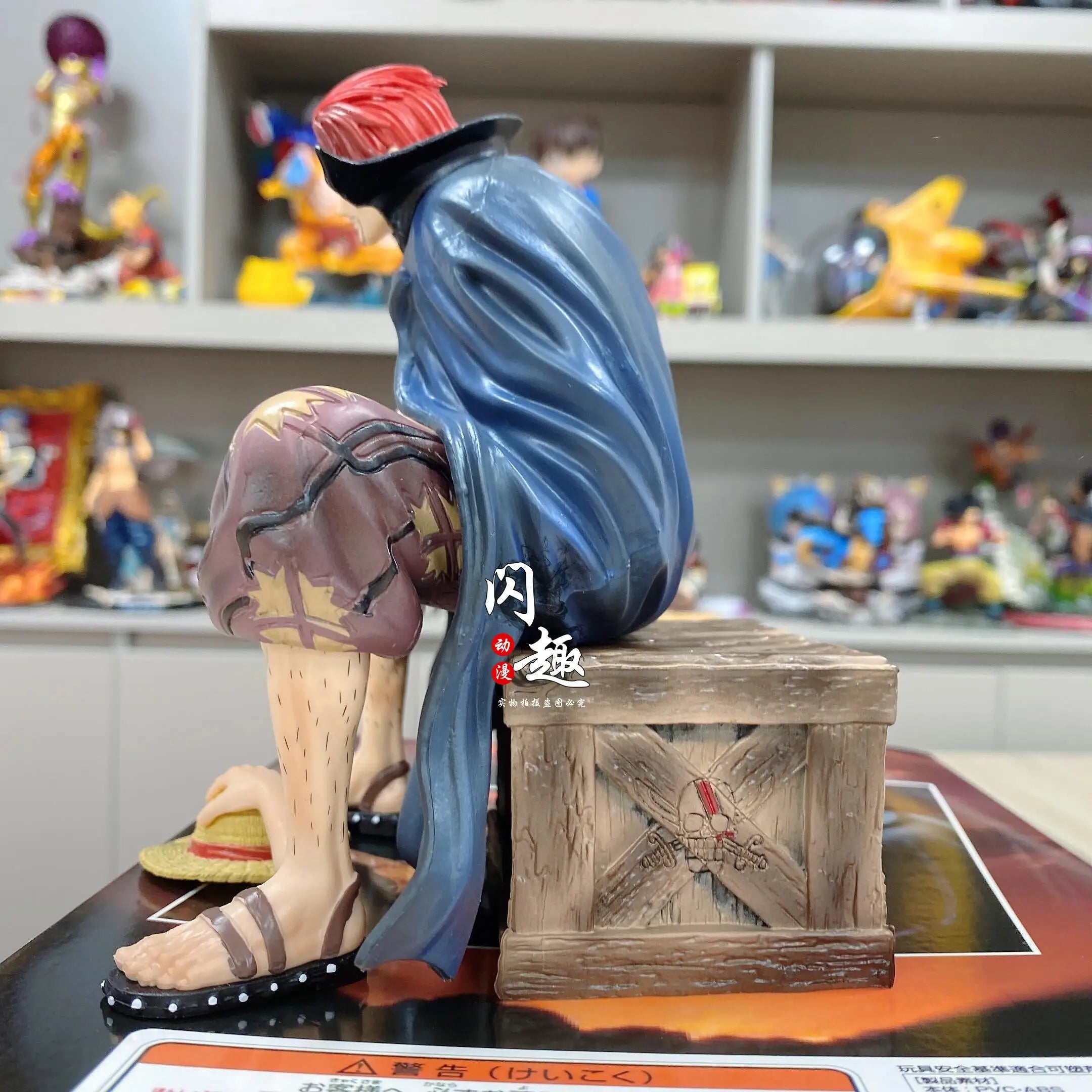 17cm One Piece Shanks Anime Figures Film Red Yonko Red Hair Shanks Action Figure PVC Statue Figurine Model Decoration Doll Toys