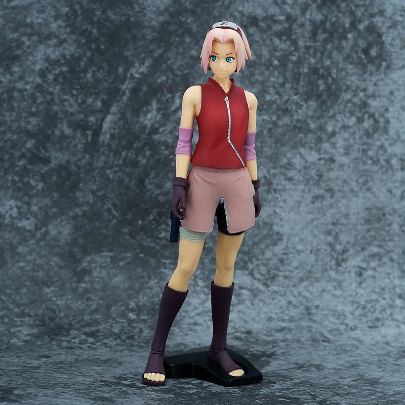 Naruto Figure Anime Shippuden Haruno Sakura Action Figure Standing Position Collection Toy For Christmas Gift 27cm