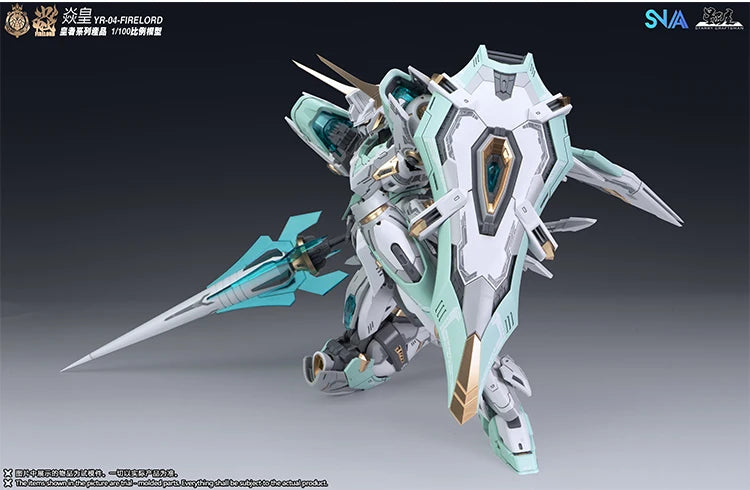 SNAA MG 1/100 Firelord YR-04 Particle Awakening Assembly Model Kit Action Figures Plastic Model Toy Customized