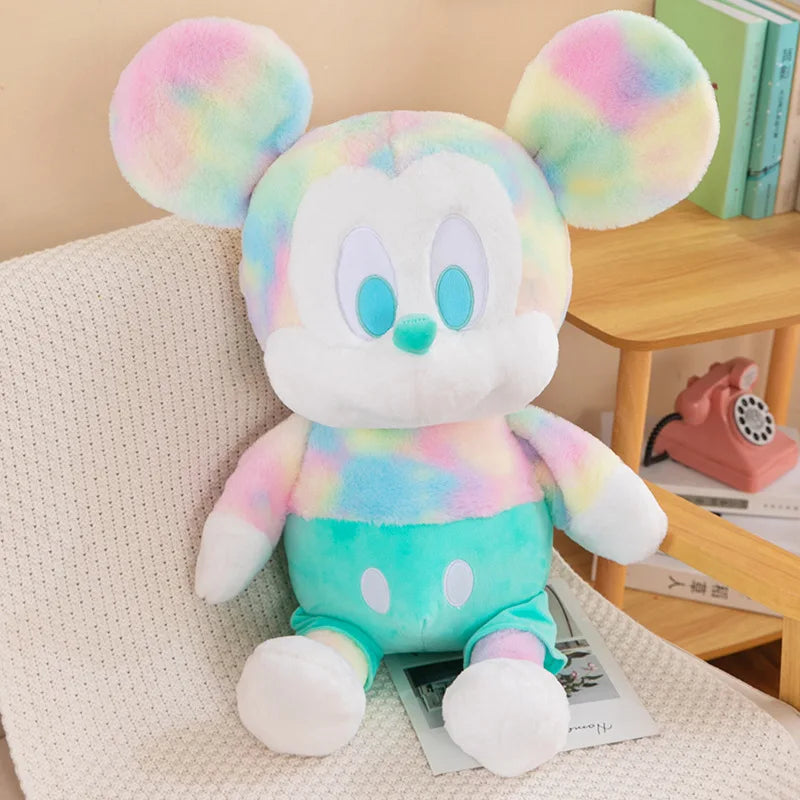 Disney Plush Stuffed Doll Cute Mickey Minnie Kawaii Children's Gift Soft Pillow Girl Birthday Gift Room Decoration