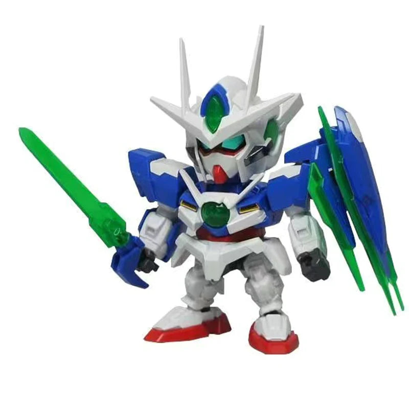 SD GUNDAM Animation Game Peripheral Toys SD UNICORN BANSHEE WING Assembly Toy Anime Figures Action Movable Model Collection