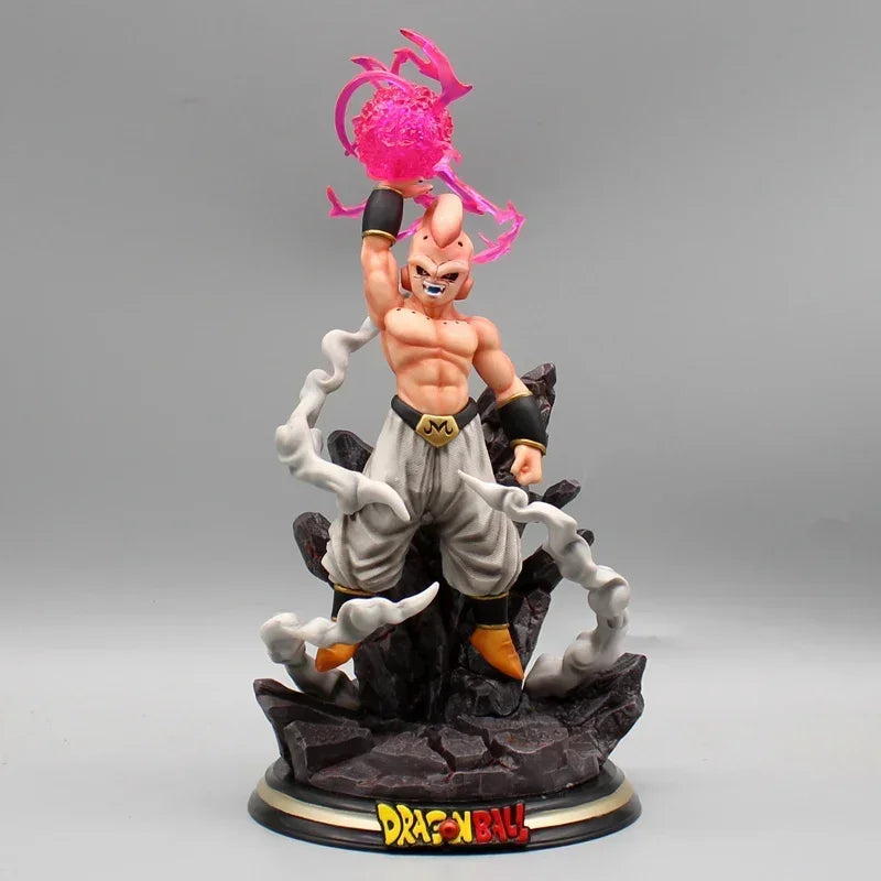 25cm Dragon Ball Z Majin Buu Junsui Anime Figures Gk Figurine Dbz Model Statue Pvc Toys Decoration Desktop Collectible Room Gift