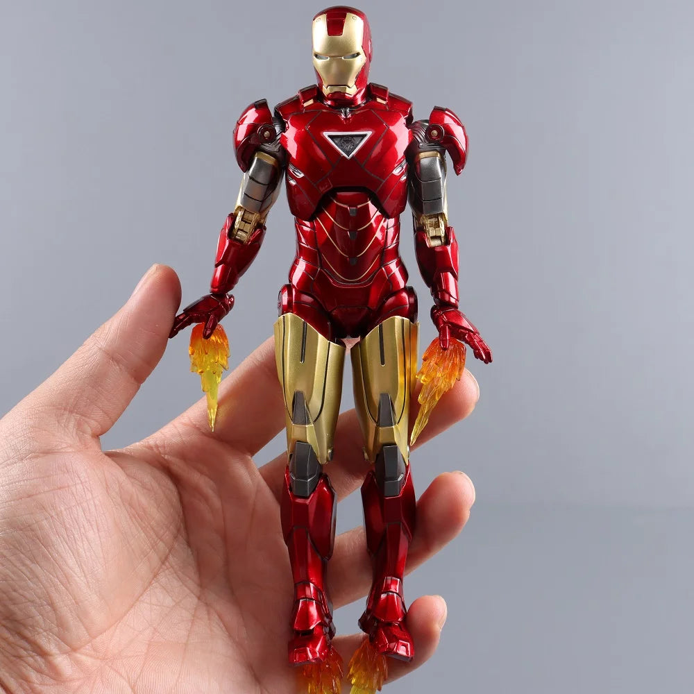 ZD Toys Iron Man Action Figure Iron Patriot MK1-7 MK17 MK33 MK85 MK30 War Machine Legends Avengers Tony Stark Collect Toy Gift