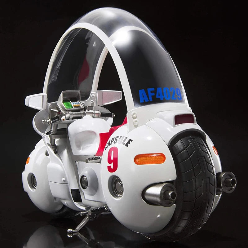 18cm SHF Dragon Ball Figures Bulma's Motorcycle Hoipoi Capsule No. 9 Action Figure PVC Collection Bulma Goku Figurine Model Toys