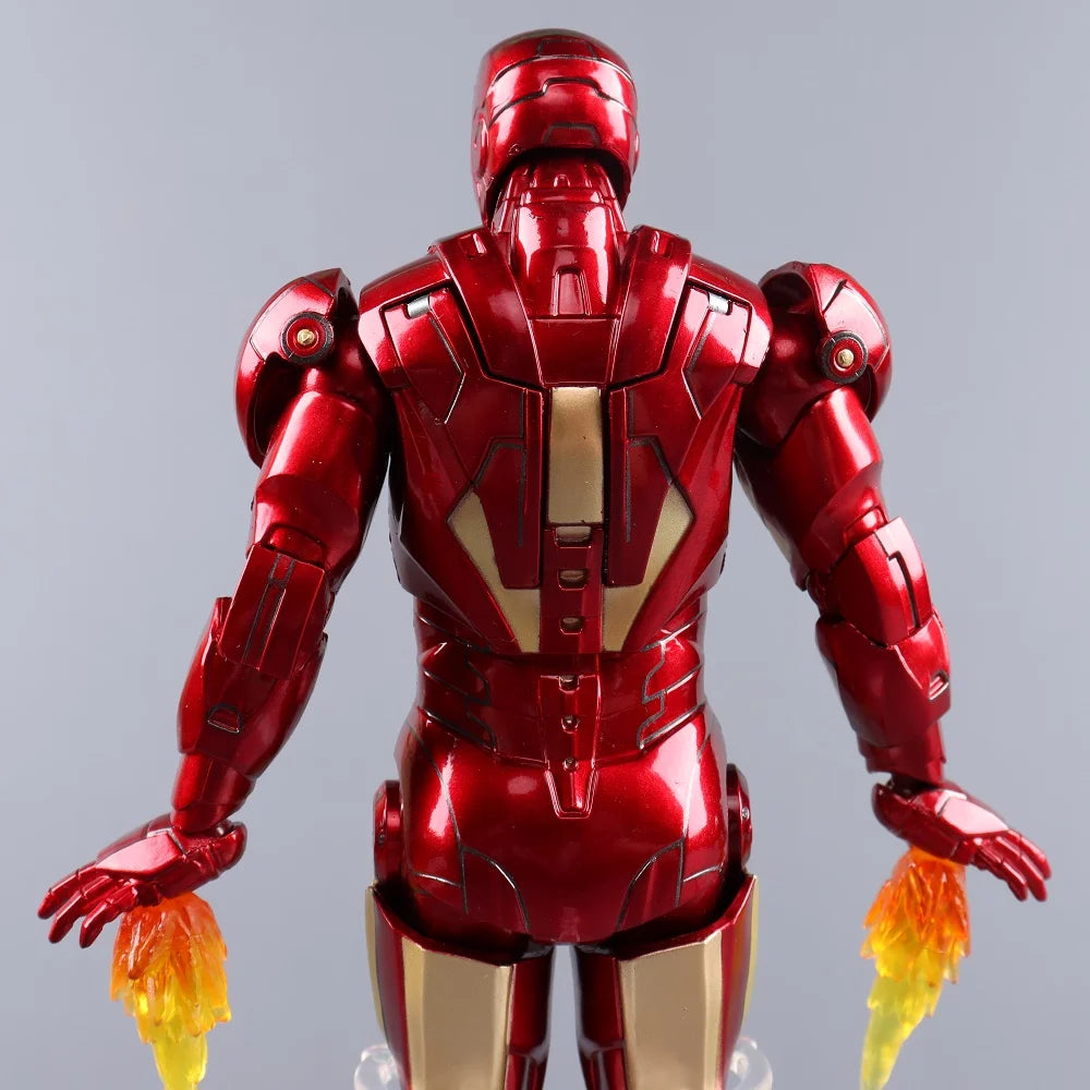 ZD Toys Iron Man Action Figure Iron Patriot MK1-7 MK17 MK33 MK85 MK30 War Machine Legends Avengers Tony Stark Collect Toy Gift