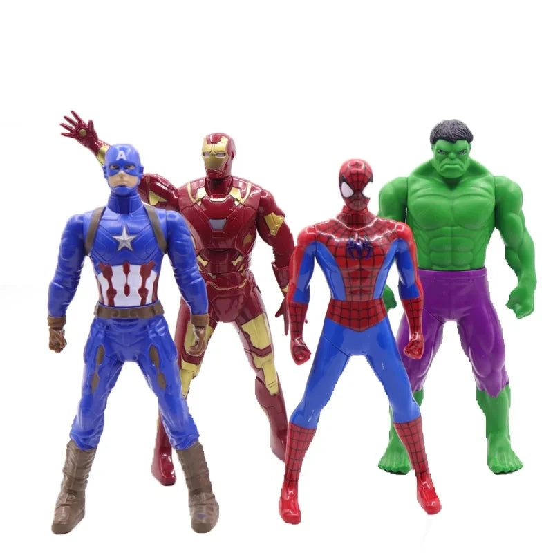 Marvel Avengers 4 Endgame 17cm Super Hero Dolls Hulk Iron Man Captain America Thor Wolverine Action Figure Toys Kids Gift