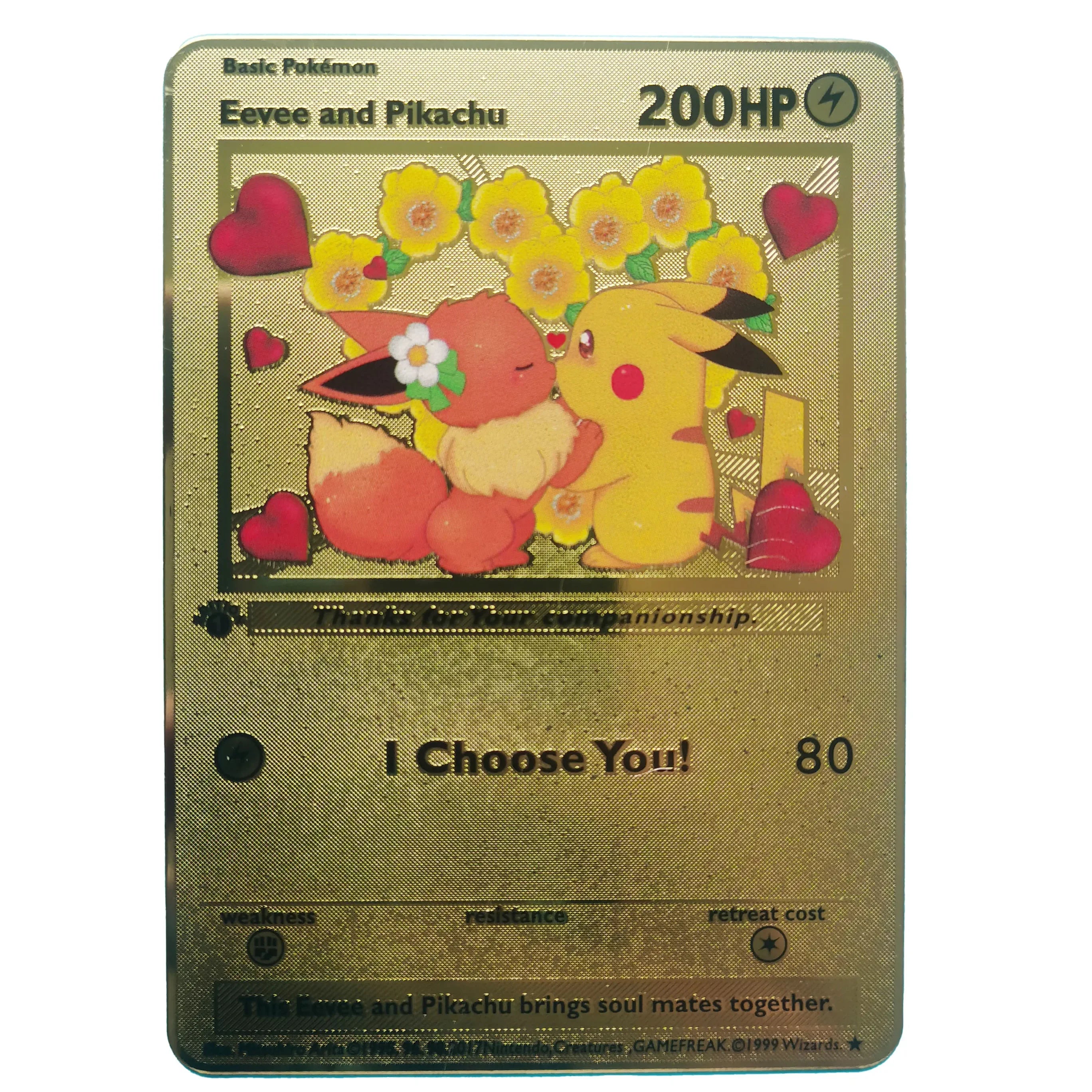 2024 Pokemon English Metal Card Anime Pikachu Charizard Mewtwo Blastoise Vmax Shiny Letters Game Collection Card Kids Toy Gifts