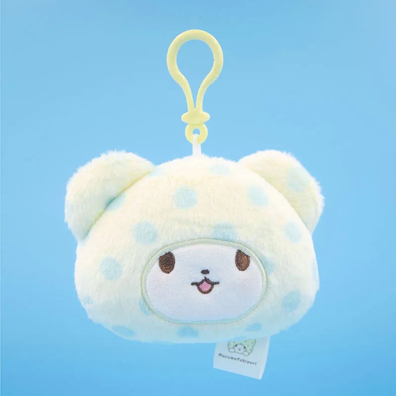 Sanrio Marumofubiyori Plushies Doll Kawaii Cartoon Kuromi Stuffed Plush Toy Keychain Backpack Pendant Decoration Holiday Gifts