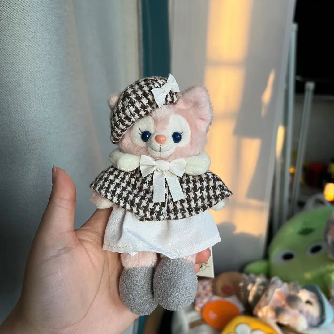 Disney Plush Toys Doll Keyring Keychain Stellalou Shelliemay Linabell Kawaii Bag Pendant Lovely Girl Heart Cute Gifts Hot