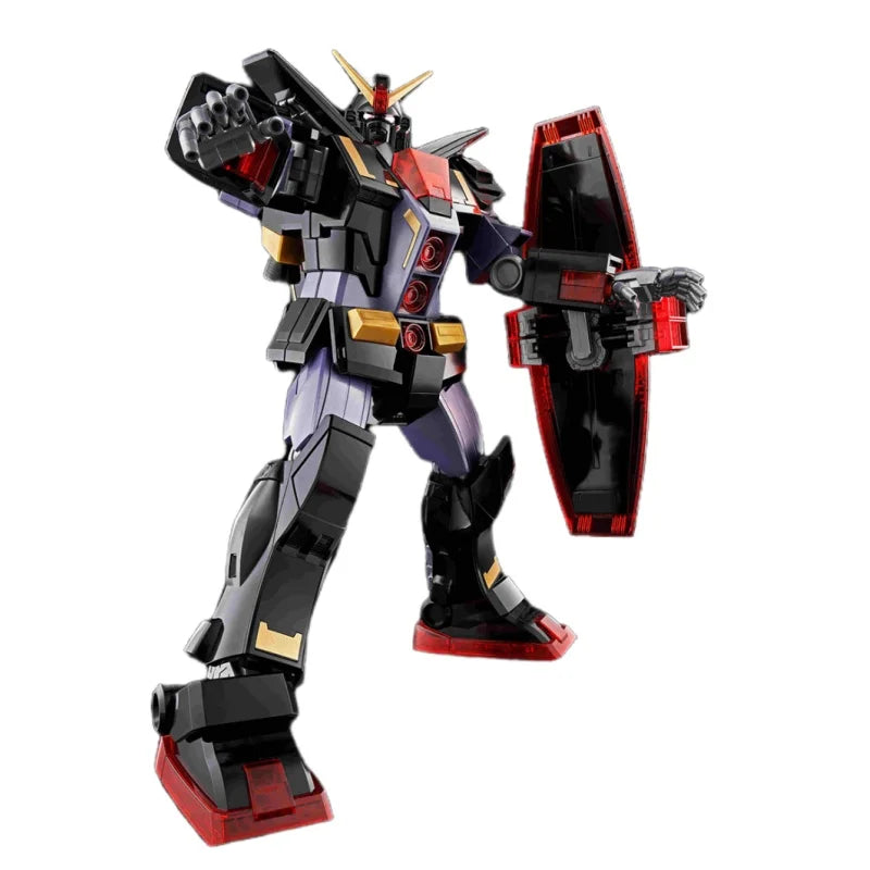 BANDAI Anime Figure HG MRX-009 PSYCHO GUNDAM (METALLIC GLOSS INJECTION) Assembled Model Joints Movable Toy