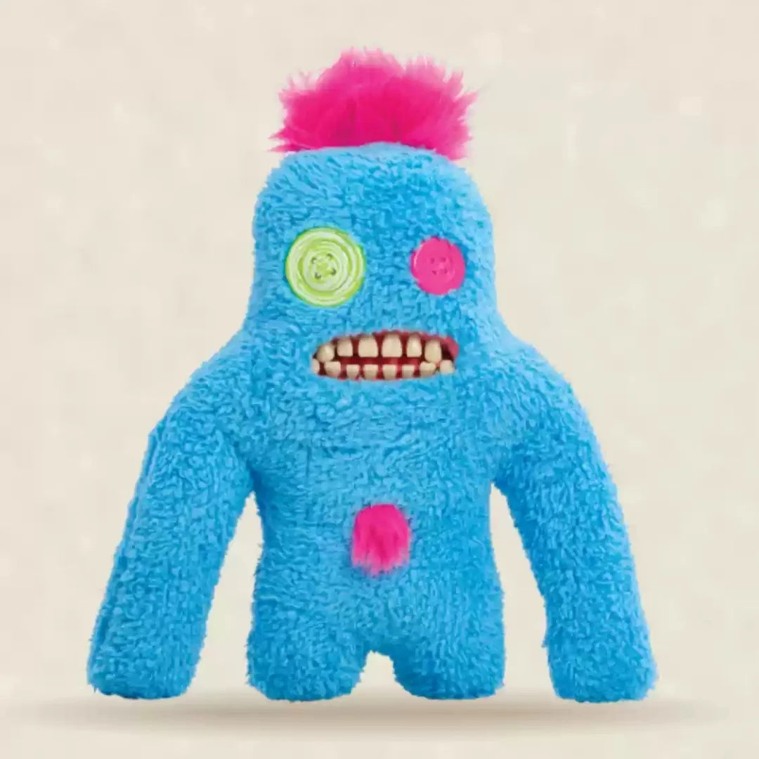British Original Genuine Fuggler Limited Rare Funk Tooth Baby Tooth Monster Plush Toy Ugly Funny Doll Creative Friend Gifts