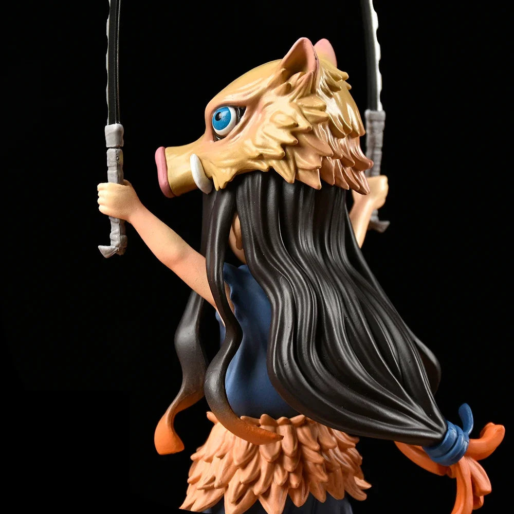 Demon Slayer Anime Figure Kimetsu No Yaiba 19CM Pig's Head Kamado Nezuko Figurine Manga PVC Model Cartoon Doll Children Kids