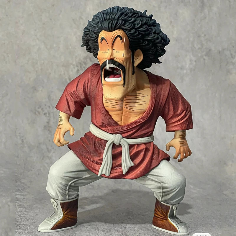Dragon Ball Z Figure Mr. Satan Hercule 2 Heads 18cm Anime Action Figures Pvc Figurine Collection Model Doll Toys Children Gifts Anime Collectible Model