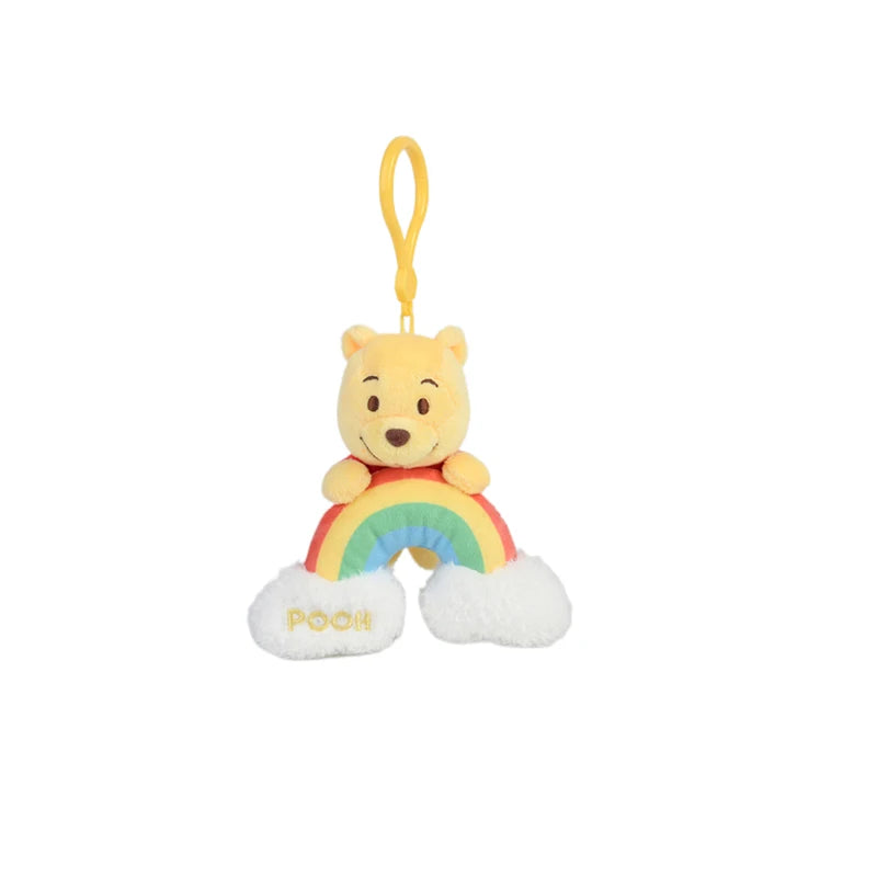 Disney Winnie the Pooh Plush Toy Backpack Pendant Children's Toy Soft and Comfortable Doll keyring Birthday Present