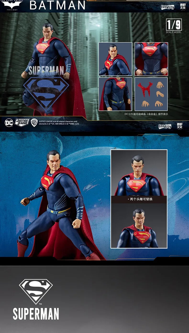 DC Originals Justice League Figure ben Batman Anime Figures Superman Batman Aquaman Mera Figures Collectble Models Toys Gift