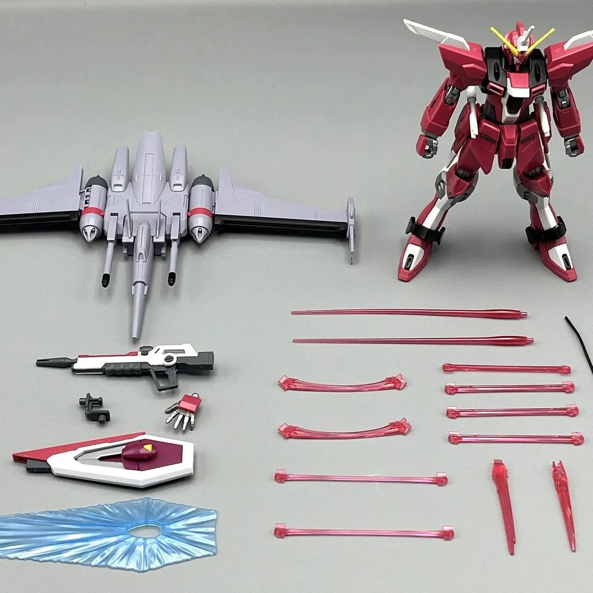 GAOGAO HG 1/144 Assembly Model Kit Infinite Justice Type 2 FREEDOM  Collection Robot Action Figures Plastic Model Toy Gifts