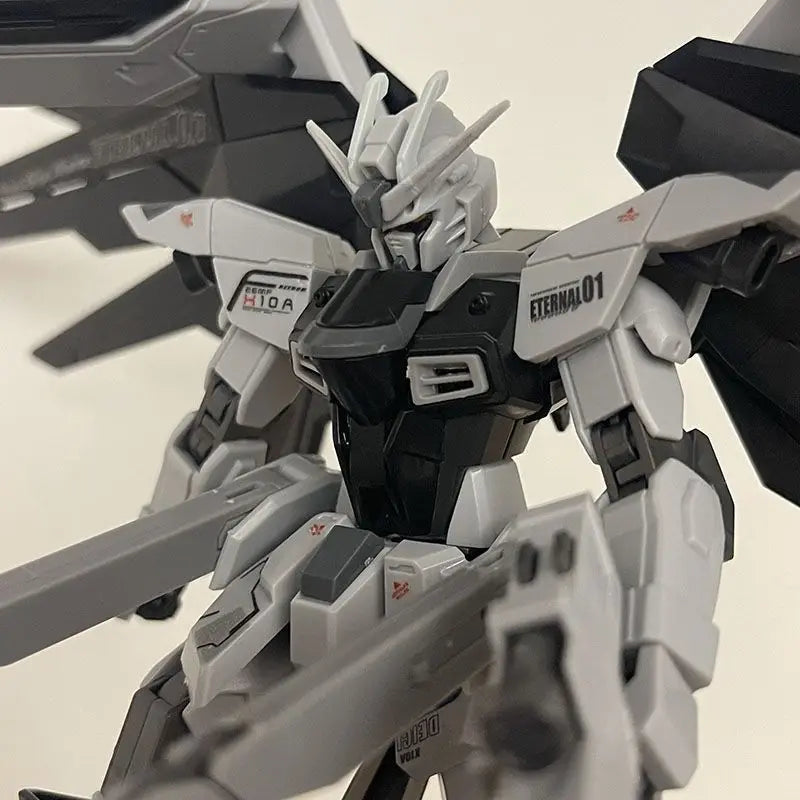 JMS HG 1/144 ZGMF-X10A Freedom Assembled Model Kit Blue Cherry Unstarted Colors Fixed Version Collectible Model Ornament Gift