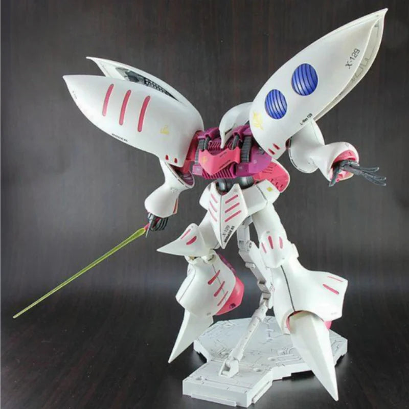 JMS Model HG 1/144 Model Kit QUBELEY AMX-004 Collection Assembly Action Figures Robot Figurine Plastic Model Kids Toy Gifts
