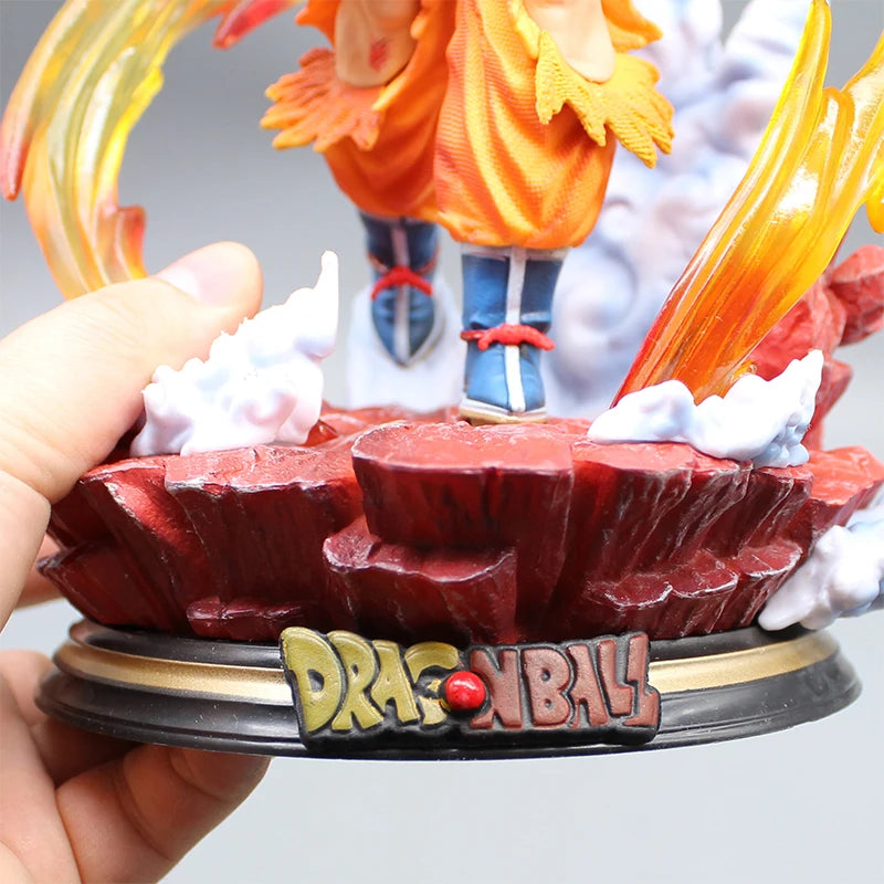 27cm Anime Dragon Ball Z Figurine Super Saiyan Son Goku Action Figures PVC Collection Model Statue Toys Birthday Children Gifts