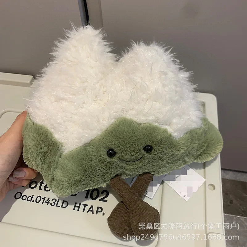 Jellycat with tags Fun Alpine Snow Mountain Cute Plush Toy High Peak Cute Soft Soothing Doll Gift Stuffed Doll Holiday Gift