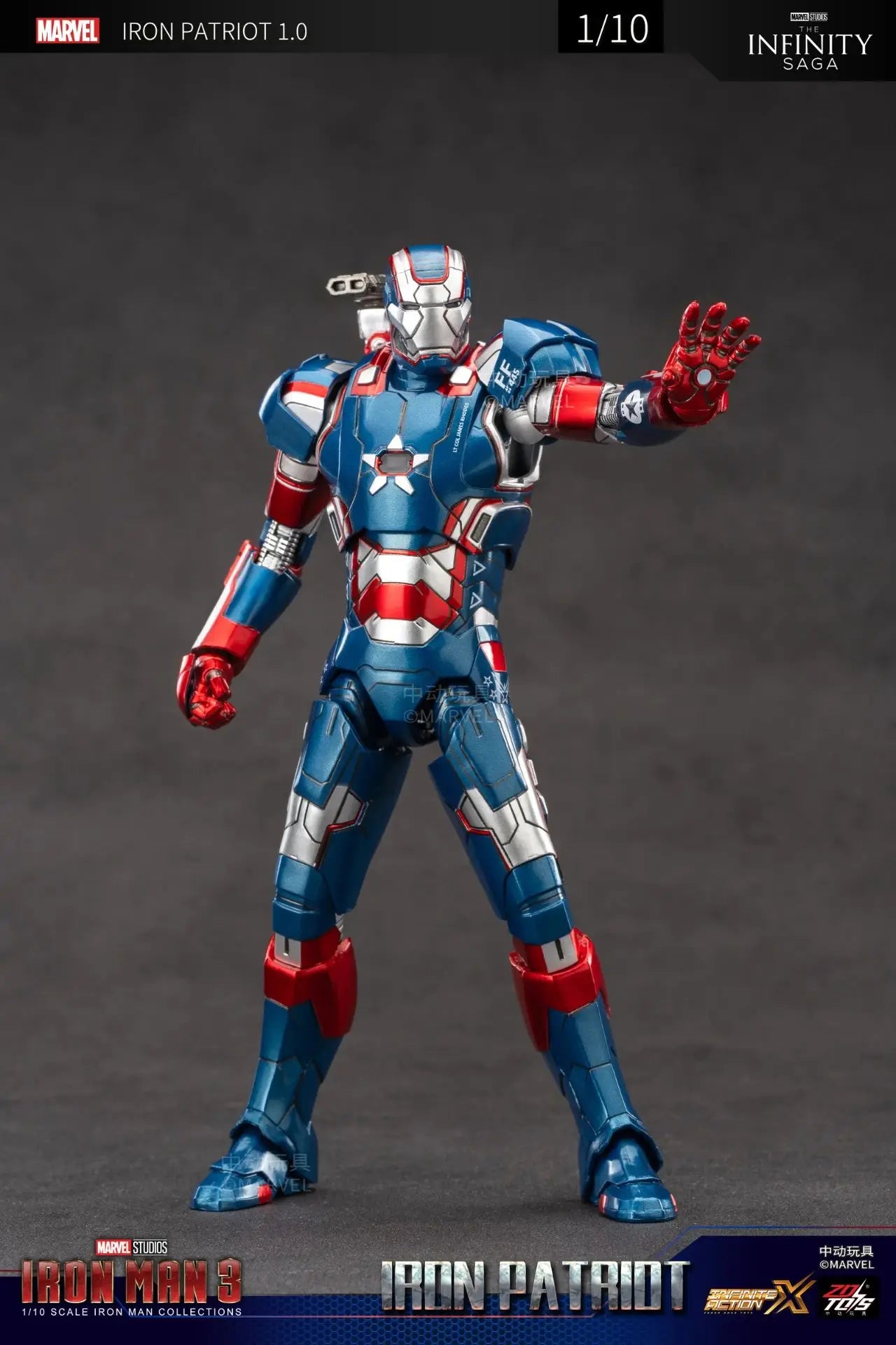 ZD Toys Iron Man Action Figure Mark 35 Red Snapper Iron Man MK 24 MK 22 MK 47 Tony Stark Ironman Figure Action Collect Toy Gift