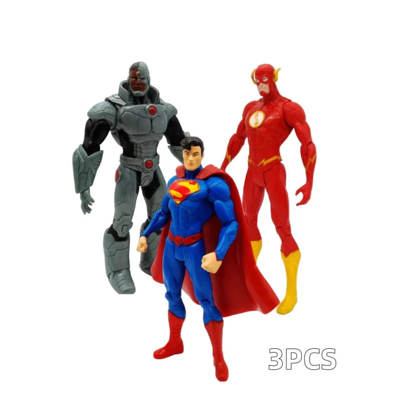 Justice League Batman V Superman Action Figure  Superman Batman Wonder Woman The Flash Green Lantern DC Collectible Toy Gifts