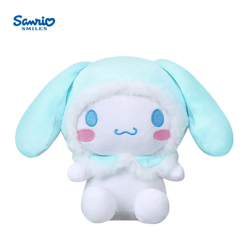 25cm Sanrio Cartoon Jade Gui Dog Plush Doll Big Ear Dog Doll Hat Toy Girl Christmas Gift Birthday Gift